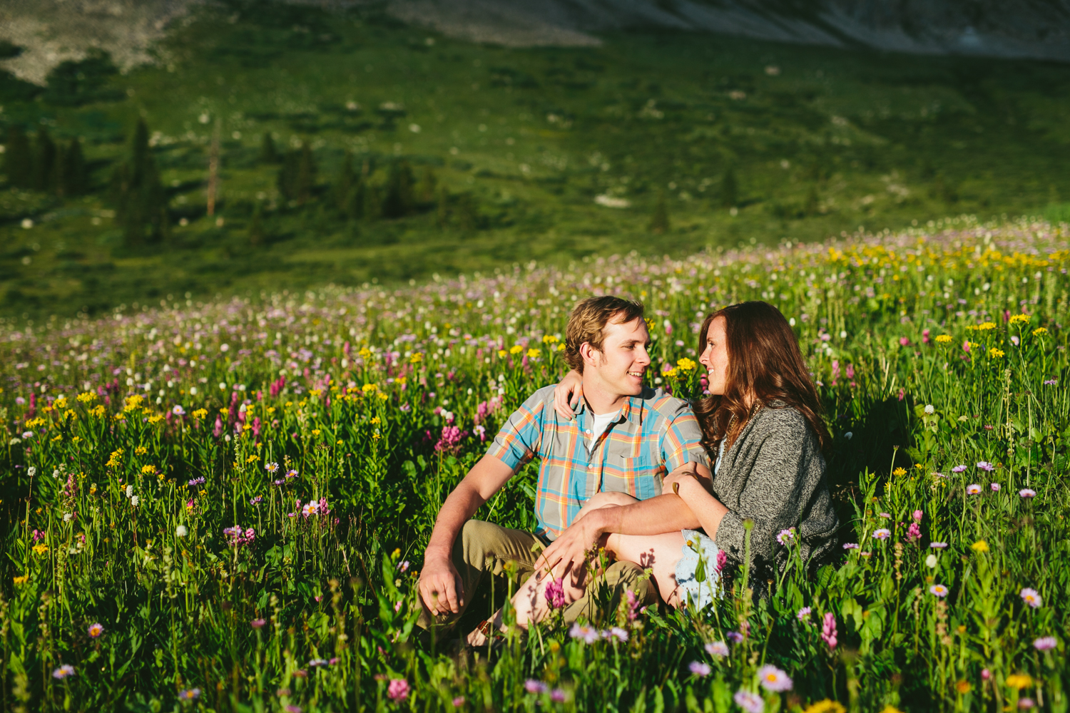 colorado mountain engagement 