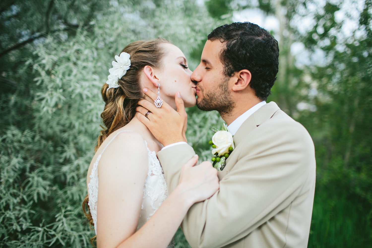 colorado backyard wedding