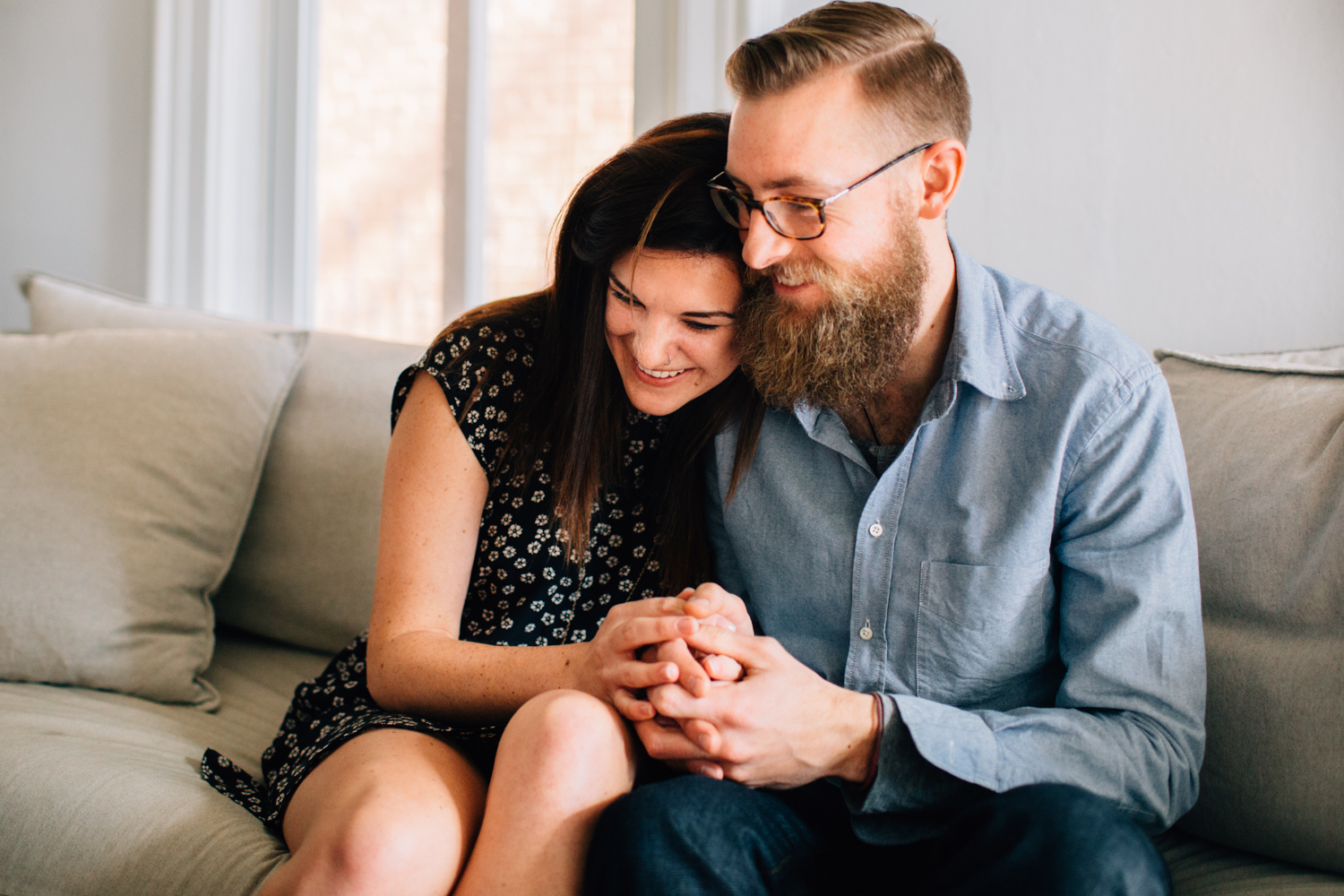 At Home Engagement Session