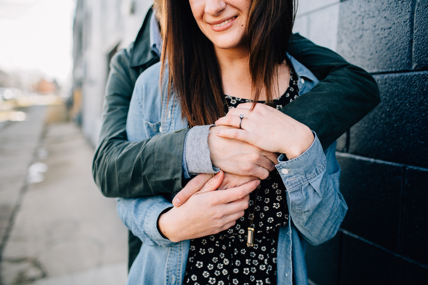 RINO Winter Engagement Session