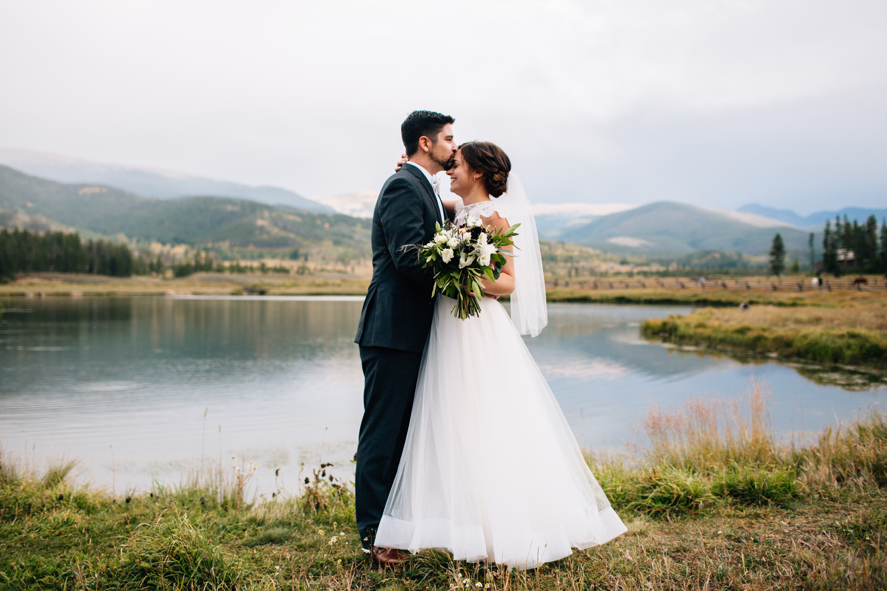 Rainy Day Devils Thumb Ranch Wedding 